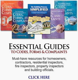 Purchase essential guides to codes, forms and compliants